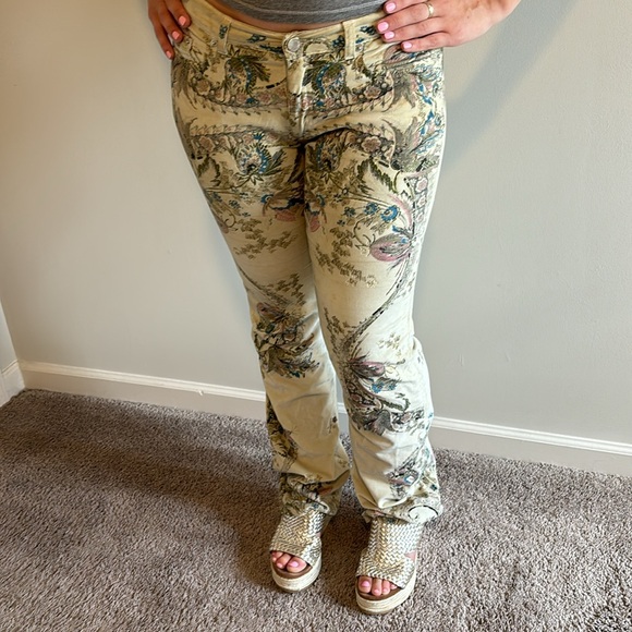 Vintage Roberto Cavalli (Designer for Taylor Swift) 🫶🏻 rock star pants small - Picture 4 of 15